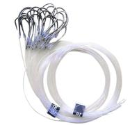 20/26 pezzi Jig Head ami da pesce linea esca legata amo da pesca in acciaio al carbonio esca rotolo alimentatore amo da pesca in mare mosca(No.15 26pcs)