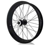 20/26in X4.0in Pollici Ruota Anteriore Per Bici Da Neve Fat Biciclette Ruota Sgancio Rapido 9x135mm 6 Bulloni Freno A Disco Ruotas Anteriore Bici(20In Front Wheel)
