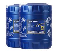 Mannol Olio motore 15W-40 Diesel per motori a benzina e diesel 10 L (1x10)