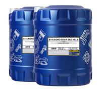 20 (2x10) Litri MANNOL 8110 Agro Gear 90 LS