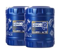20 (2x10) Litri MANNOL SAE 80W-90 Olio Per Ingranaggi Ipoidi/ Cambio/ Assi GL5