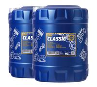 20 2x10 Liter MANNOL 10W-40 Classic Olio motore per VW,AUDI,Mercedes,Renault