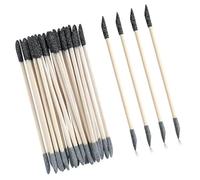 20/30/60 aste abrasive per superfici complicate 150/280 granelli di sabbia NAI Art Accesories per hobbisti a doppia estremità