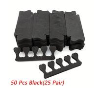 20/40/50 pezzi (10/20/25 ) Confezione elasticità morbida EVA con separatore per /piedi a forma di cuore per taglio unghie per manicure per la di unghie professionisti fai da te