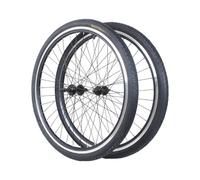 20'' 406 Ruote MTB Con Pneumatico Esterno Da 1,75'' E Camera D'aria Interna Anteriore 93mm Posteriore 135mm Mozzo 36H Per Ruota Libera Rotante A 6-10 Velocità(A Pair)