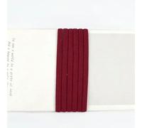 20/40M 3/5mm Corda in poliammide Nucleo in olio Elastico Nastro in pizzo Anello per capelli Cinturino per orecchie Elastici Cordino Decorazione Nastro in gomma Accessorio-Vino-3.0mm-40Metri