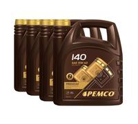 20 (4x5) Litri PEMCO 15W-40 IDRIVE 140 Olio Motore Universale