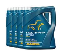 20 (4x5) Litro Mannol 10W-30 Multifarm Stou