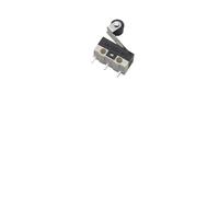 【20-5 PZ】Interruttore di finecorsa micro Interruttore a pulsante momentaneo 1A 125V Interruttore mouse 3Pin Leva a rullo con maniglia lunga Braccio SPDT 12X6X6mm(Pulley with handle,20PCS)