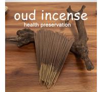 20/50/100/200 pezzi Bastoncini di incenso premium all'oud, realizzati in materiale naturale di legno di agar, l'oud ha molteplici benefici, fragranza intensa, essenziale per gli appassionati del benes