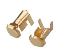 20/50/100/200 pezzi di connettori for cablaggi in ottone for autoveicoli, terminali a crimpare, contatti a pulsante for portafusibili DJ9007A G45(50 pcs)