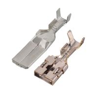 20/50/100/200 pz 9.5mm KET 7116-3250 Automotive Filo Terminale In Rame Connettore del Cavo Maschio Femmina Giunzione ST741394-3 G257(MaleFemale,200 pcs)