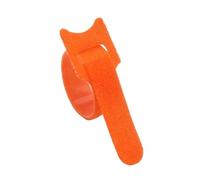 20/50/100/200 pz Lunghezza 150/200/250/300mm Fascette Rilasciabili In Plastica Riutilizzabili Cravatta In Nylon Hook Loop Zip Fascio di Filo(Orange,250mm x 100pcs)