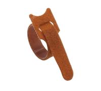 20/50/100/200 pz Lunghezza 150/200/250mm Fascette Rilasciabili In Plastica Riutilizzabili Cravatta In Nylon Hook Loop Zip Fascio di Filo(Brown,250mm x 50pcs)