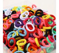 20/50/100 pezzi Fasce for capelli for ragazze, piccole fasce elastiche for coda di cavallo, elastici for capelli, accessori for capelli(100pcs,2658-3)