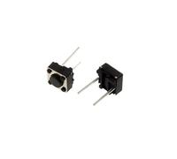 20/50/100 pezzi interruttore tattile momentaneo DIP switch 2 pin 6 x 6 mm interruttore a pulsante touch alto 5 mm 6 mm 7 mm 8 mm 9 mm(6x6x4.3mm,50pcs)