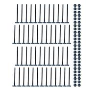 20/50/100Pcs Nylon Universali Fascette Fermacavi Fibbia Fascette Fermacavi di Bloccaggio Durevole Zip Tie Cinghie per Parafango Piastra Tronco Universali Fibbia