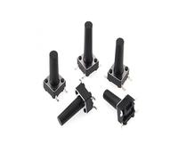 20/50 pezzi SMD Switch 6 * 6 * 4,3 mm 5/6/7/8/9/10/11/12/13/14/17 6X6 4 pin tattile pulsante micro interruttore interruttori auto-reset(6x6x16mm,50PCS)