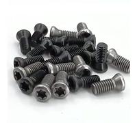 20-50 pz M1.6 m1.8 m2 m2.2 m2.5 m3 m3.5 m4 M5 M6 Inserto CNC Vite Torx per Sostituisce Inserti in Metallo Duro Utensile Tornio CNC-M 2 x 6 50 Pezzi