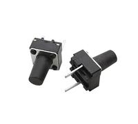 20/50 Pz Micro Interruttore Tattile Momentaneo Tact DIP Switch 2Pin 6x6mm Micro Touch Interruttore di Pulsante di Alta 5mm 6mm 7mm 8mm 9mm(6x6x4.3mm,20Pcs)