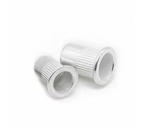 20/50Pcs M3 M4 M5 M6 M8 M10 M12 in Lega di Alluminio Rivnut Testa Piatta Inserto Filettato Rivetto Nutsert cap Rivet Dado (Color : 50pcs, Size : M10)