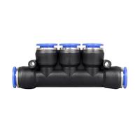 20/50PCS Pneumatic Fittings Air Pipe Connector Tube Air Hose Quick Release Fitting PE PV PU PY SA PM 4mm 6mm 8 10 12mm 16mm(PK(100PCS),4mm)