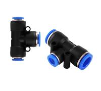 20/50PCS Pneumatic Fittings Quick Connector Air Hose Tube Connectors Plastic PE PEG 4mm 6mm 8mm 10mm 12mm Air Hose Fitting(PE-14)