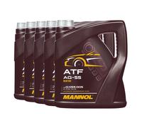 20 (5x4) Litro Mannol Ag 55 Automatico Olio per Ingranaggi / Atf / Zf 6 HP /VW