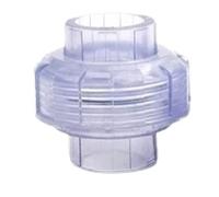 20~63mm Blu Trasparente UPVC Tubi Connettori Acquario Serbatoio di Pesce Drenaggio Raccordi Rapidi Tubo Irrigazione del Giardino Valvola Comune(Male Thread Direct,50mm (1PC))