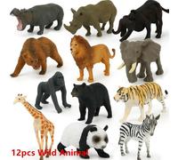 20/70pcs Modellino Plastica Artificiale Miniatura Kid Toy Albero Paesaggio