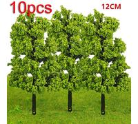 20/70pcs Modellino Plastica Artificiale Miniatura Kid Toy Albero Paesaggio