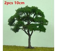 20/70pcs Modellino Plastica Artificiale Miniatura Kid Toy Albero Paesaggio