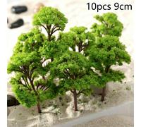 20/70pcs Modellino Plastica Artificiale Miniatura Kid Toy Albero Paesaggio