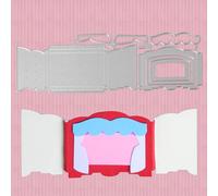 20,8 x 7,4 cm Teatro Stage Metallo Fustelle Taglio Stencil per Scrapbooking Goffratura Carta Foto Album Decorativo Carta Fare Modello