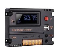 20 A 12 V 24 V Solar Charge controller auto regolatore di interruttore del pannello LCD Intelligent Battery charge controller protezione sovraccarico compensazione della temperatura