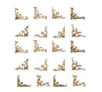 20 Adesivi Angolari Vintage In Rilievo Con Bordo Scavato Per Scrapbooking E Diari Progetti Artigianali Fatti A Mano