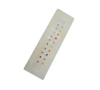 20 adesivi monouso, per agopuntura, per massaggiare l'orecchio