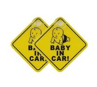 20 adesivi per auto con scritta "Baby on Board", segnale di avvertimento e sicurezza, in vinile.