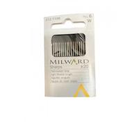 20 Aghi Cucire A Mano Lunghi Sharps Milward N° 6 W