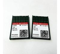 20 aghi Groz-Beckert 134 135X5 Dpx5 Sy1955 per macchina da cucire Singer Pfaff (21/130)