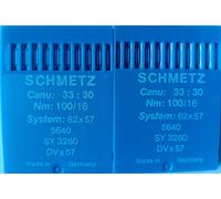 20 aghi per macchine da cucire industriali SCHMETZ 5640 DVx57 62x57