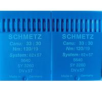 20 aghi per macchine da cucire industriali SCHMETZ 5640 DVx57 62x57