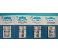 20 Aghi Per Macchine Da Cucire SCHMETZ Spessore 110/18 Ottimo Per Pelle E Jeans
