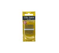20 Aghi Taglienti Sharps Cucire a Mano Mis. 7 Punta Tre Stelle John James Alti 37 Mm