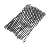 20 anelli di rilegatura in plastica per fogli mobili a 30 fori, anelli a spirale a molla da 11 mm / 13 mm / 19 mm, dorsi per rilegatura a pettine, adatti a fogli A4 / B5 / A5, 30 (11mm*30 holes 20