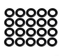 20 anelli in gomma resistenti da 3 cm per ruote da cucito | Specifico per vecchie macchine a pedali, modelli vintage, fognature classiche, funzionamento regolare, presa stabile
