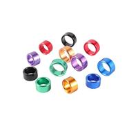 20 anelli per zampe di piccione, diametro interno 8/10 mm, altezza 6 mm, per allenamento e competizioni di volo.,Miscelazione,Diametro interno 8 mm