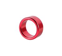 20 anelli per zampe di piccione, diametro interno 8/10 mm, altezza 6 mm, per allenamento e competizioni di volo.,Rosso,Diametro interno 8 mm