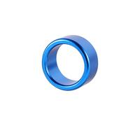 20 anelli per zampe di piccione, diametro interno 8/10 mm, altezza 6 mm, per allenamento e competizioni di volo.,Blu,Diametro interno 10 mm