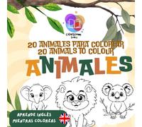 20 Animales para colorear: Aprende ingles mientras coloreas